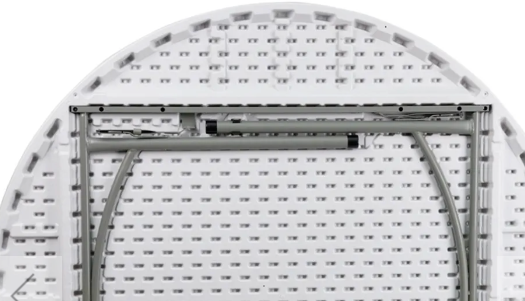 60'' Round Plastic Folding Table Rental