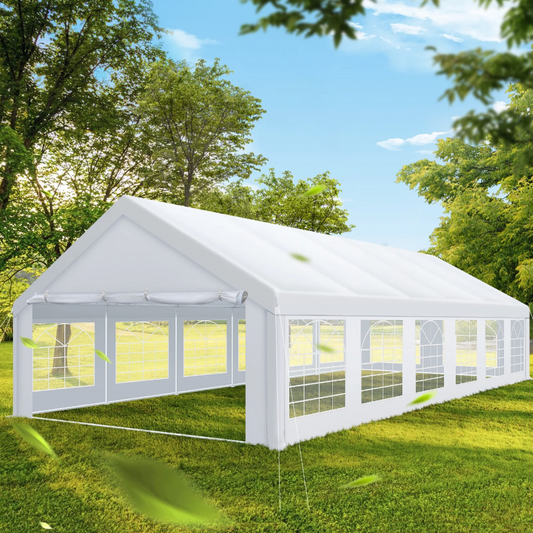 20x40 Outdoor Canopy Party Tent w/ Walls Rental